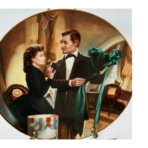 W.S. George Vintage Gone With The Wind The Paris Hat Collector Plate 8.5" 1991